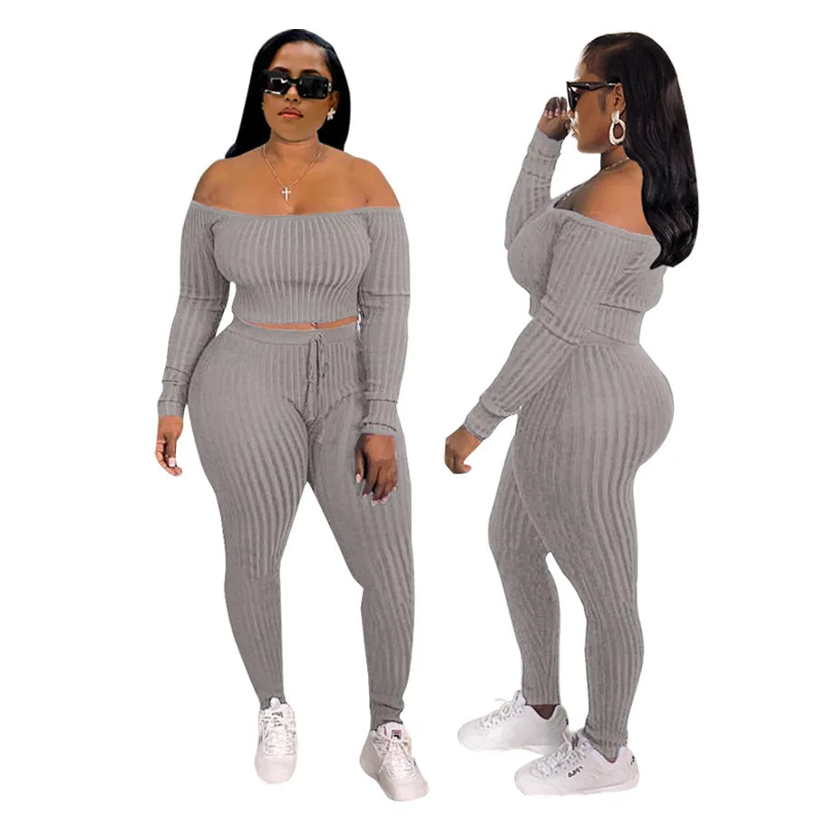Conjunto casual de 2 piezas para mujer – Set de manga larga
transpirable · secado rápido · tejido elástico · diseño moderno · 2 piezas.