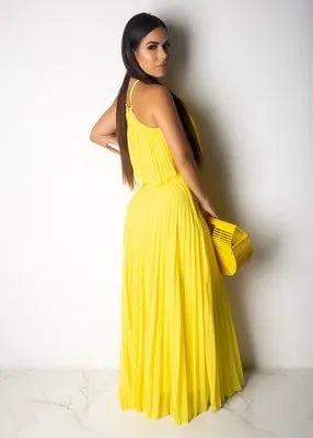 Conjunto de dos piezas de verano para mujer: vestido largo elegante, top corto y falda. Conjunto sexy sin mangas, ideal para playa y fiestas.