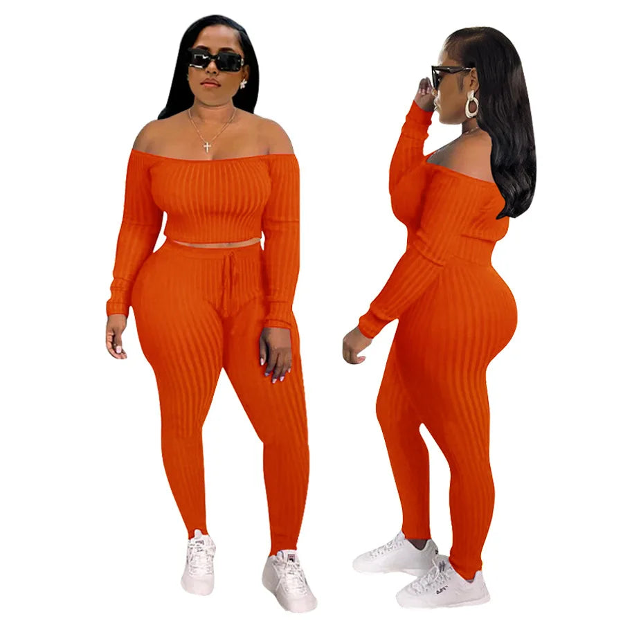 Conjunto casual de 2 piezas para mujer – Set de manga larga
transpirable · secado rápido · tejido elástico · diseño moderno · 2 piezas.