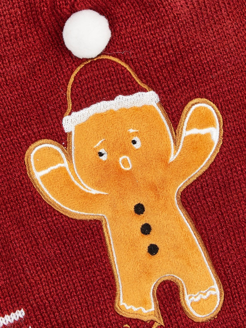 Jersey Navideño para Perros 🎄 – Papá Noel, Árbol, Reno, Copo de Nieve y Muñeco de Jengibre