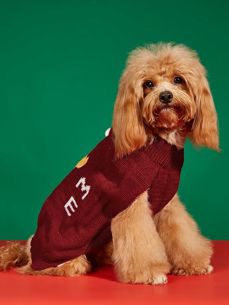 Jersey Navideño para Perros 🎄 – Papá Noel, Árbol, Reno, Copo de Nieve y Muñeco de Jengibre