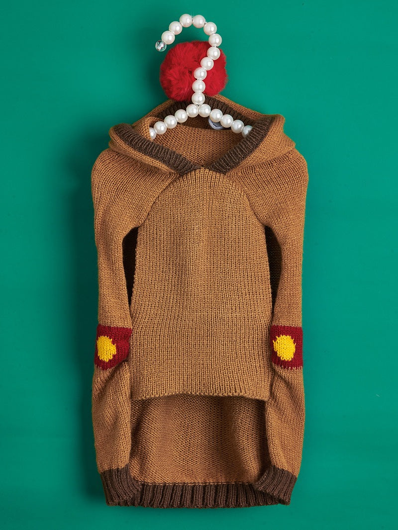 Jersey Navideño para Perros 🎄 – Papá Noel, Árbol, Reno, Copo de Nieve y Muñeco de Jengibre