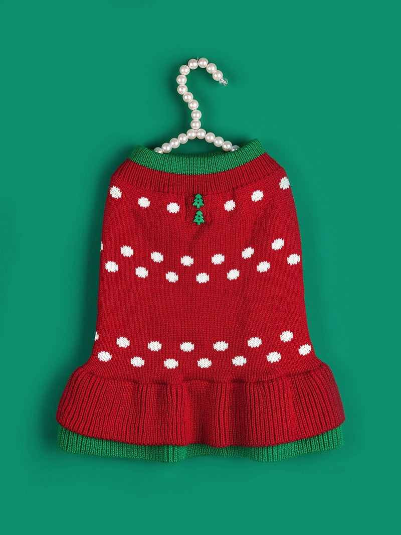 Jersey Navideño para Perros 🎄 – Papá Noel, Árbol, Reno, Copo de Nieve y Muñeco de Jengibre