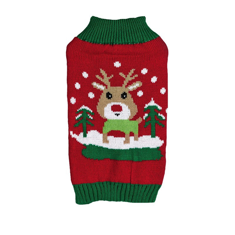 Jersey Navideño para Perros 🎄 – Papá Noel, Árbol, Reno, Copo de Nieve y Muñeco de Jengibre