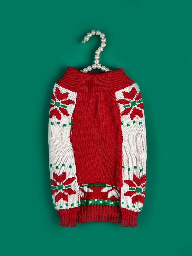 Jersey Navideño para Perros 🎄 – Papá Noel, Árbol, Reno, Copo de Nieve y Muñeco de Jengibre