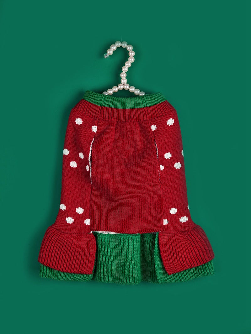 Jersey Navideño para Perros 🎄 – Papá Noel, Árbol, Reno, Copo de Nieve y Muñeco de Jengibre