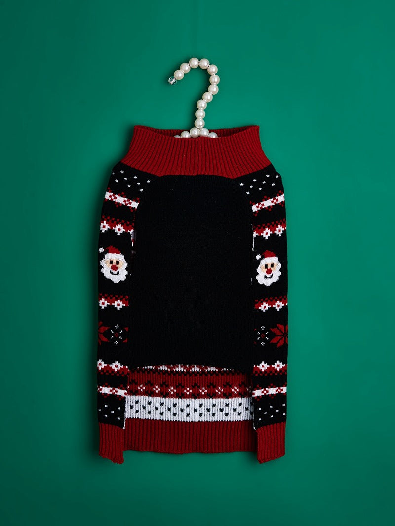 Jersey Navideño para Perros 🎄 – Papá Noel, Árbol, Reno, Copo de Nieve y Muñeco de Jengibre