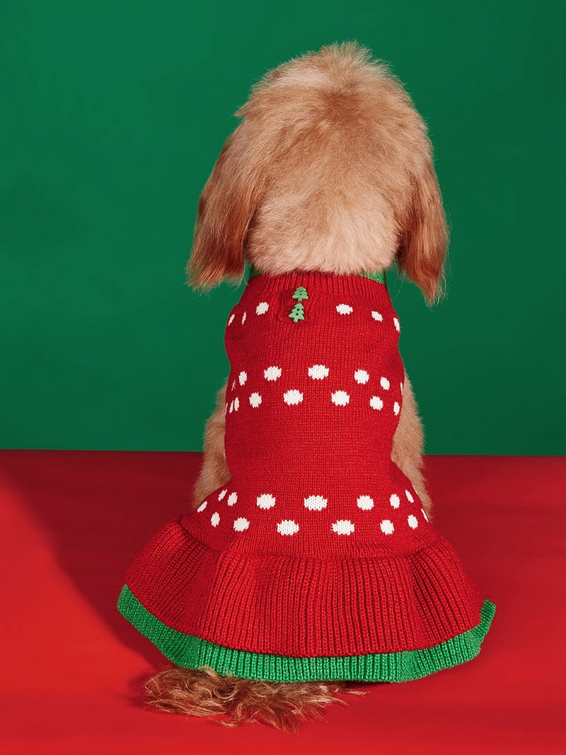 Jersey Navideño para Perros 🎄 – Papá Noel, Árbol, Reno, Copo de Nieve y Muñeco de Jengibre