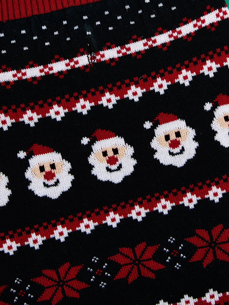 Jersey Navideño para Perros 🎄 – Papá Noel, Árbol, Reno, Copo de Nieve y Muñeco de Jengibre