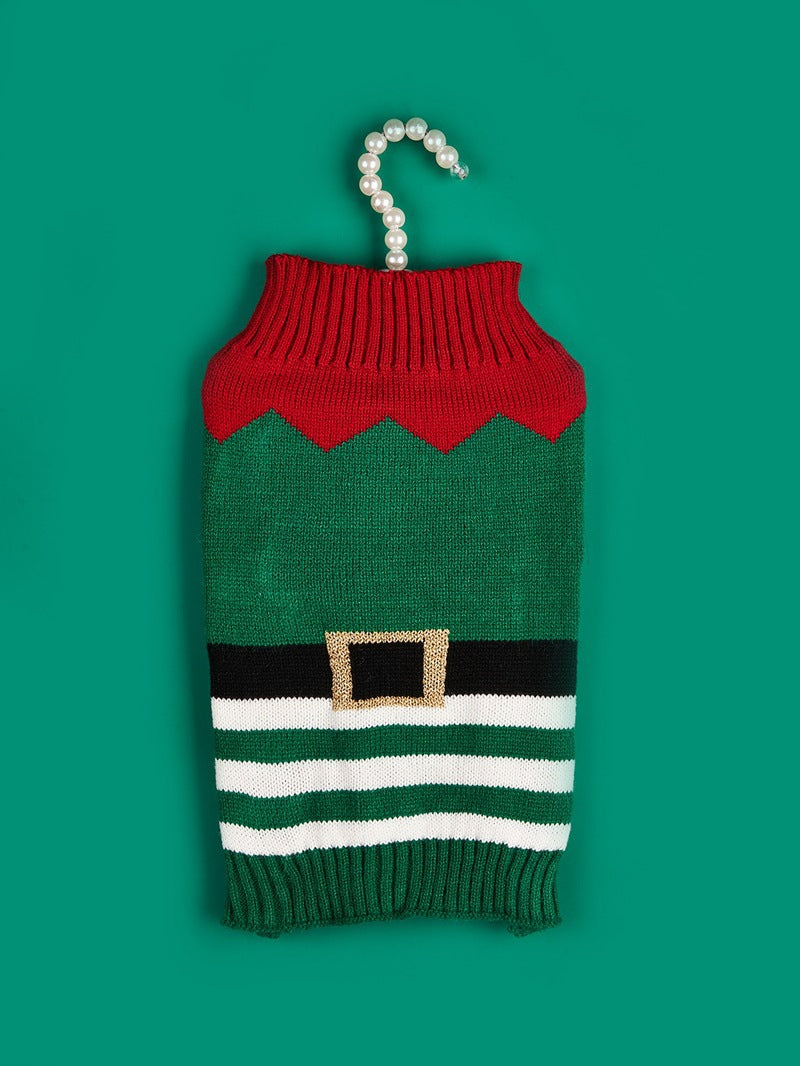 Jersey Navideño para Perros 🎄 – Papá Noel, Árbol, Reno, Copo de Nieve y Muñeco de Jengibre