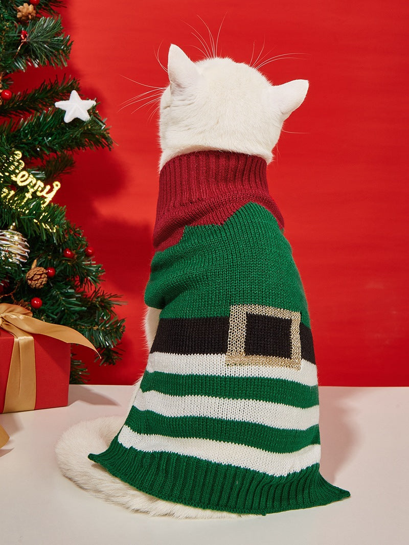 Jersey Navideño para Perros 🎄 – Papá Noel, Árbol, Reno, Copo de Nieve y Muñeco de Jengibre