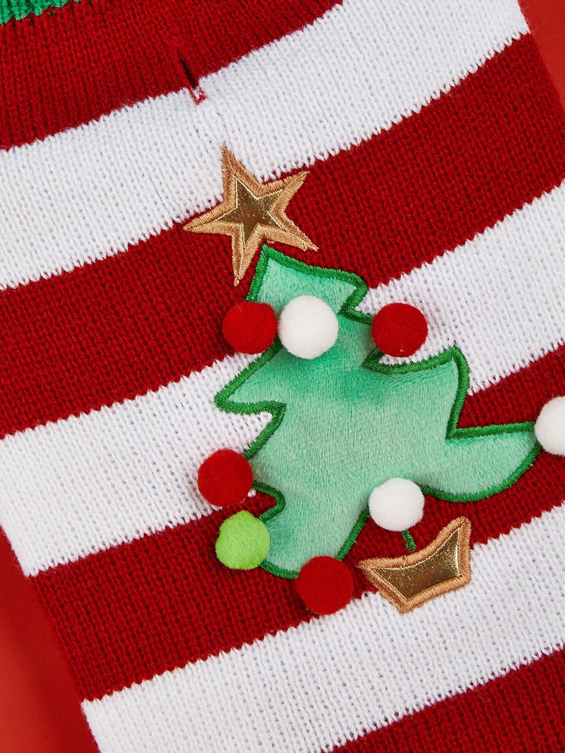 Jersey Navideño para Perros 🎄 – Papá Noel, Árbol, Reno, Copo de Nieve y Muñeco de Jengibre