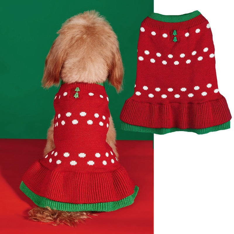Jersey Navideño para Perros 🎄 – Papá Noel, Árbol, Reno, Copo de Nieve y Muñeco de Jengibre