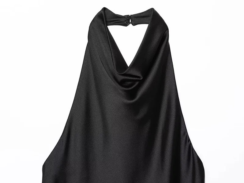 Top Halter de Satén para Mujer – Espalda Descubierta | Colección Verano
Top femenino de estilo elegante y veraniego, con acabado satinado, espalda descubierta y diseño de hombros descubiertos. Ideal para looks de verano,
