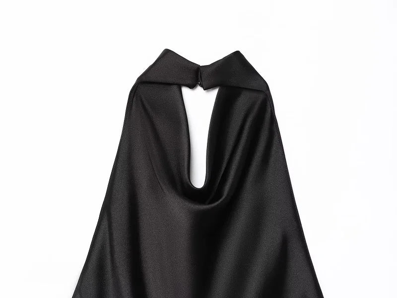 Top Halter de Satén para Mujer – Espalda Descubierta | Colección Verano
Top femenino de estilo elegante y veraniego, con acabado satinado, espalda descubierta y diseño de hombros descubiertos. Ideal para looks de verano,